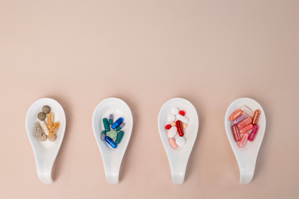 Health complex vitamins for energy and vitality